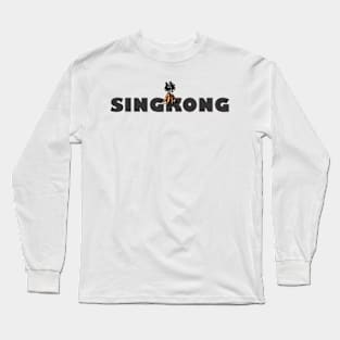 text singkong Long Sleeve T-Shirt